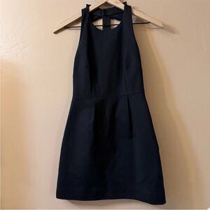 Kate Spade Black Bow Dress Size 0 Mini Little Black Dress Classic